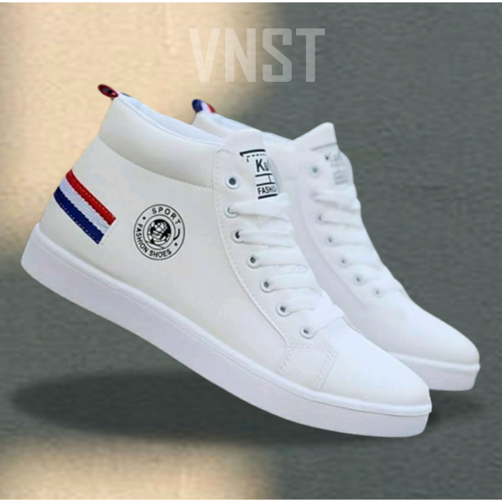 [COD] SEPATU SNEAKERS PRIA CASUAL BOOTS SIZE 39 - 43 / SNEAKERS SPORT CASUAL / SEPATU PRIA KEKINIAN 