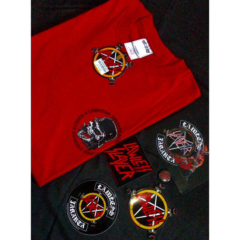 Lawless x Slayer - Pentagram Logo