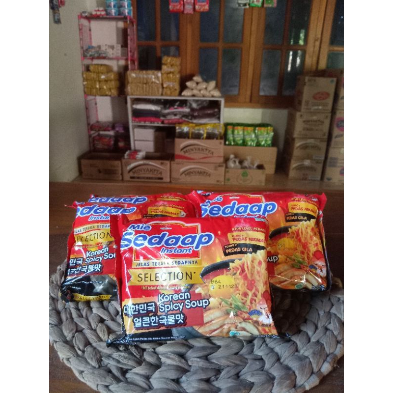 

Mie Sedaap Instan Korean Spicy Soup