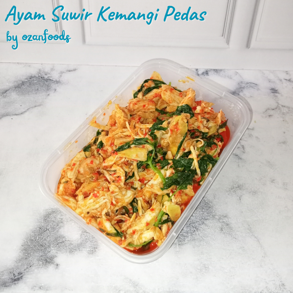 

Ayam Suwir Kemangi Pedas