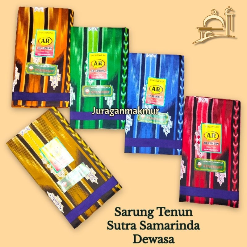 sarung samarinda dewasa/sarung santri sutra samarinda