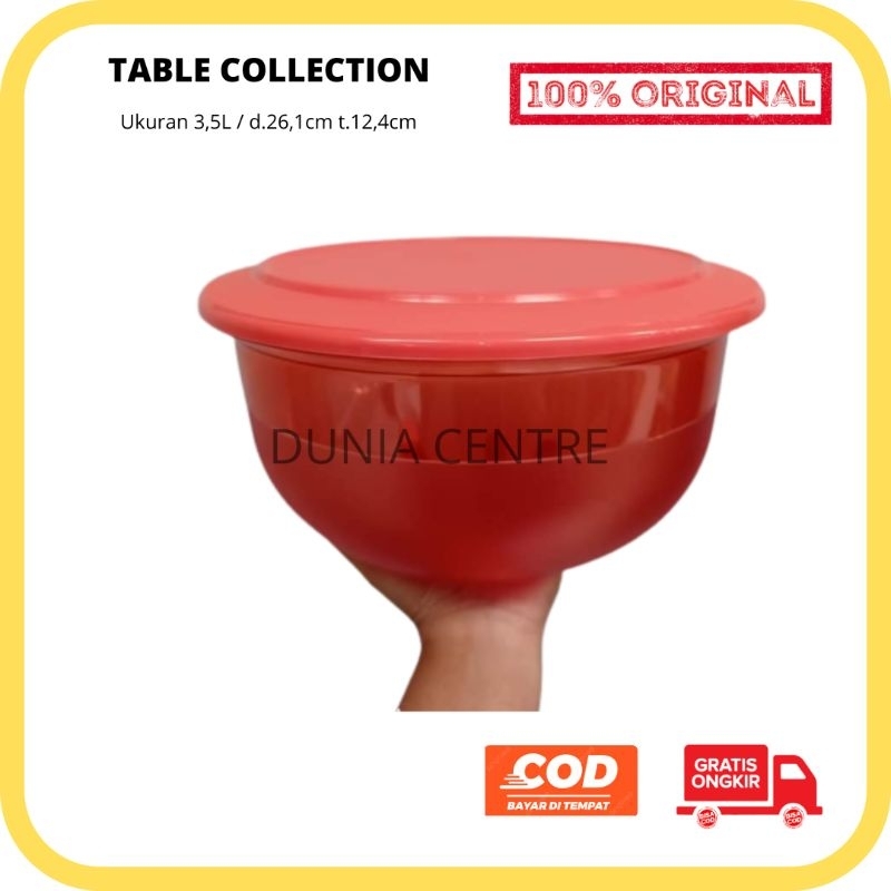 PROMO TUPPERWARE WADAH SAJI TABLE COLLECTION PEACH ORIGINAL