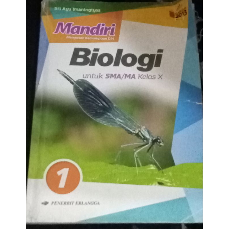 

buku mandiri biologi/penerbit Erlangga/SMU kelas x