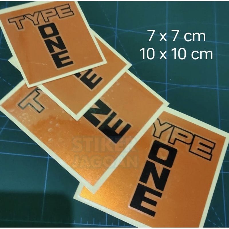 Stiker Cutting Type One untuk Bumper dan Pintu Bawah Mobil Awet Tahan Lama