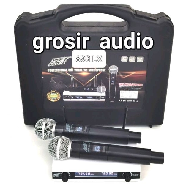 MIC WIRELESS 898 LX MICROPHONE WIRELESS PEWIE 898 LX, MIC PEWIE ORIGINAL