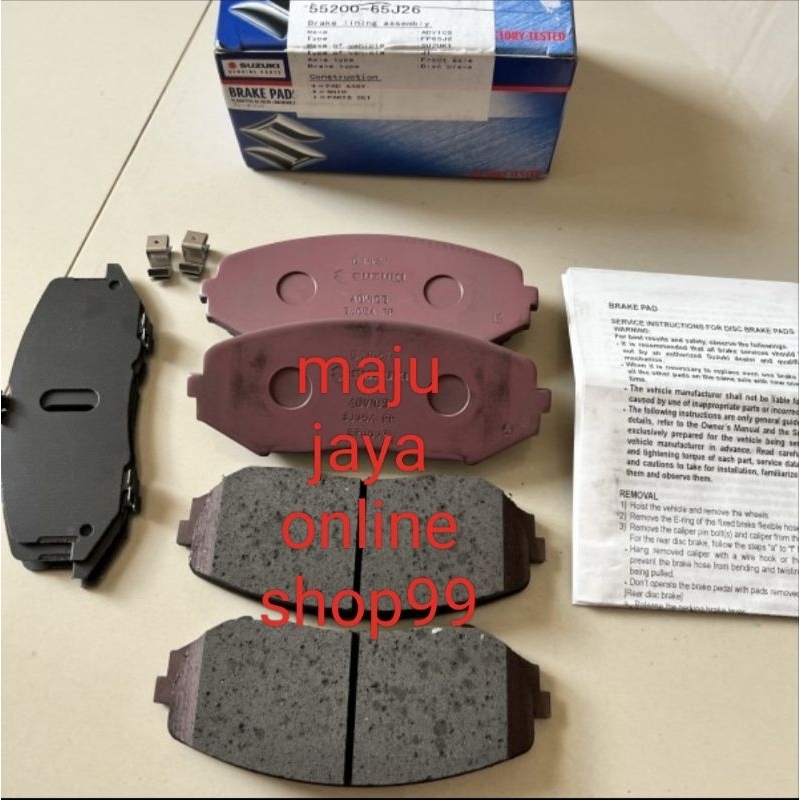 Kampas rem depan grand Vitara asli