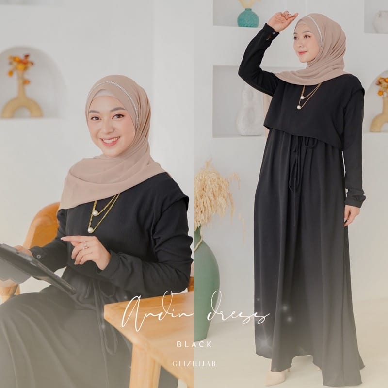 GAMIS ANDIN RIA RICIS | GAMIS CRINKLE AIRFLOW | GAMIS ROMPI WANITA TERBARU | GAMIS ROMPI 2 IN 1 | GA