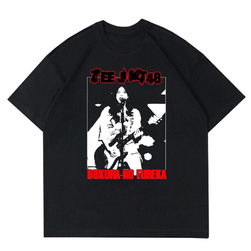 KAOS ZEE JKT48 - BOKURA NO EUREKA | T-SHIRR JKT48 ZEE VINTAGE | BAJU MUSIC JKT48 ZEE OVERSIZE BEST S
