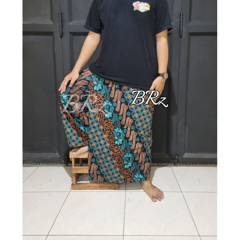 Sarung Celana Batik Dewasa Motif kawung Bunga // Sarung Santri Batik Dewasa Pria Dan Wanita