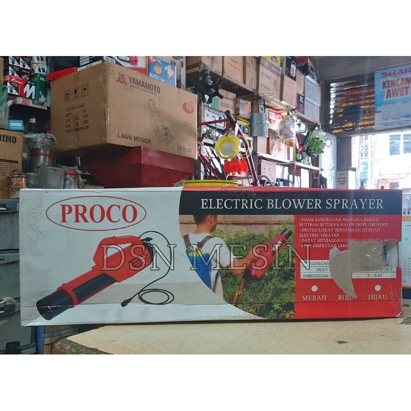 Electric blower sprayer PROCO 12 V / Blower Booster Gun