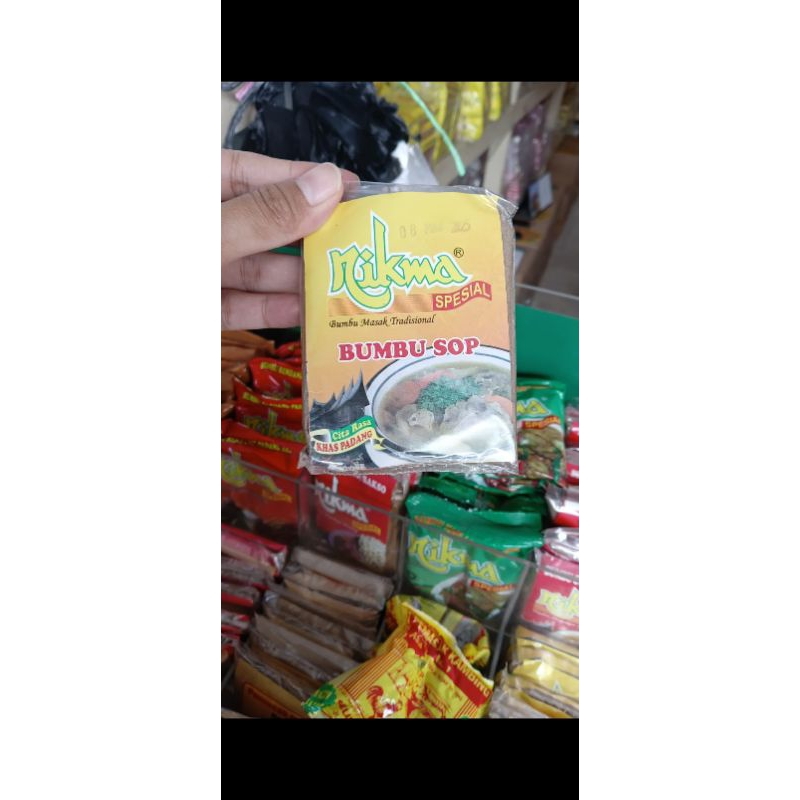 

Bumbu sup Nikma asli padang