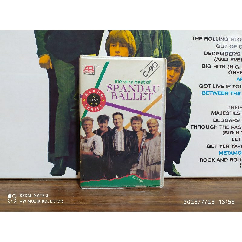Kaset Pita : the very best of SPANDAU BALLET.