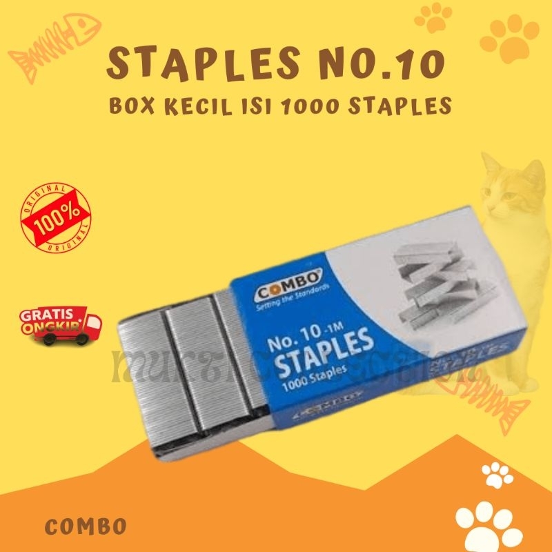 

ISI STAPLES STAPLER BESAR NO 3 ISI 24/6 NECIS NO.3