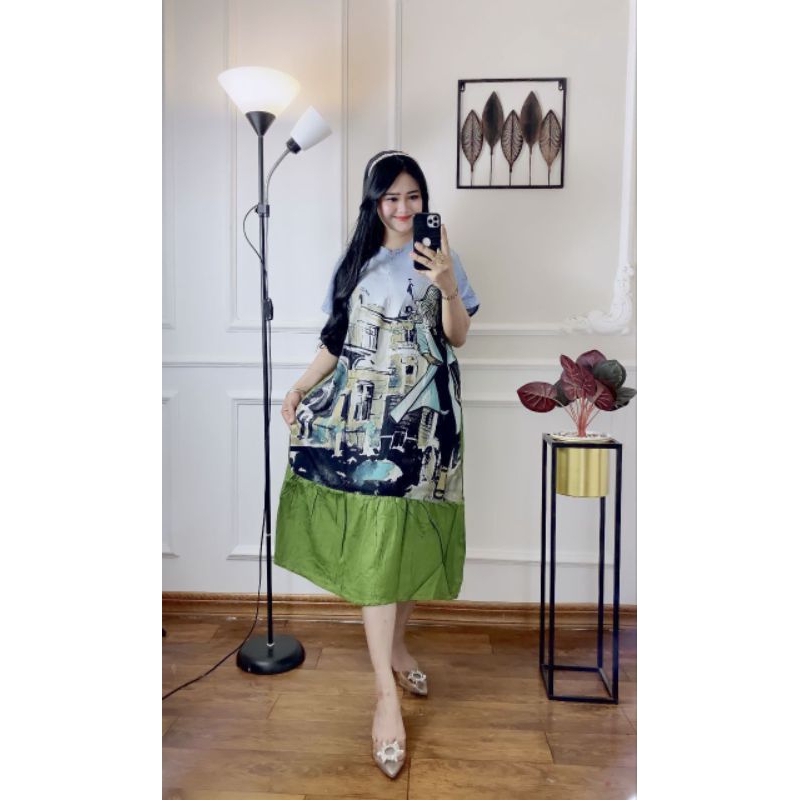 Daster karakter model kekinian-Daster kece -Daster murah