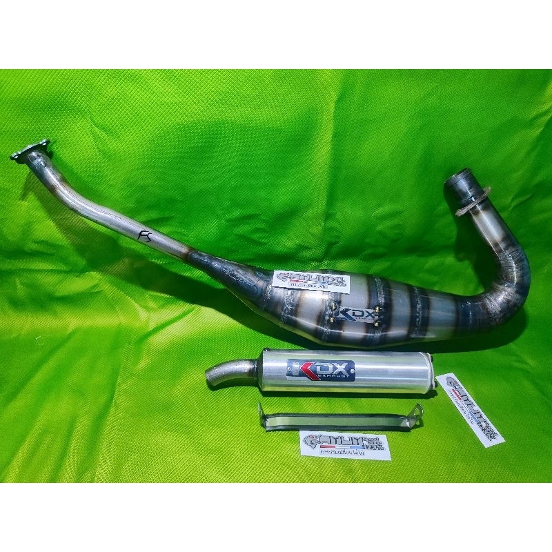 knalpot KDX ninja R RR kompetisi frame standar