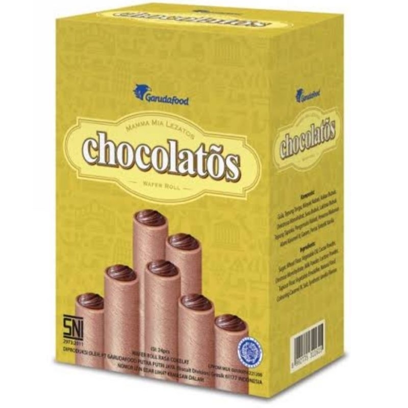

Chocolatos 1 Box isi 24 pcs