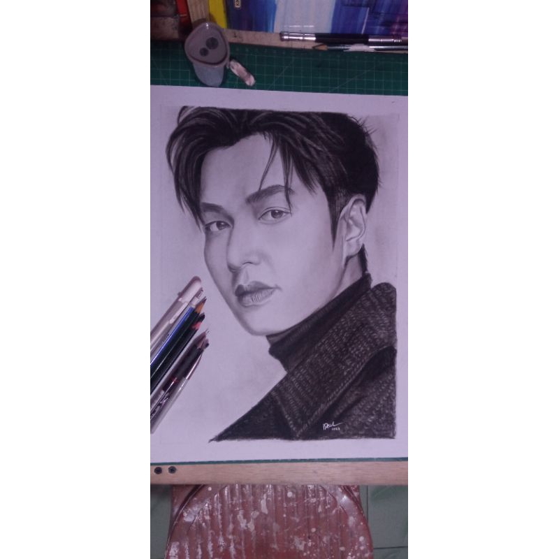 Lukisan Lee Min ho