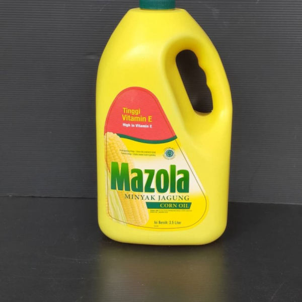 

Dijual MAZOLA MINYAK JAGUNG CORN OIL 3.5L Limited