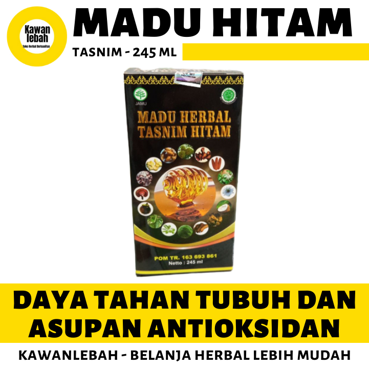 

Madu Hitam Herbal Tasnim Madu Herbal TM Hitam Multi 17 Herbal