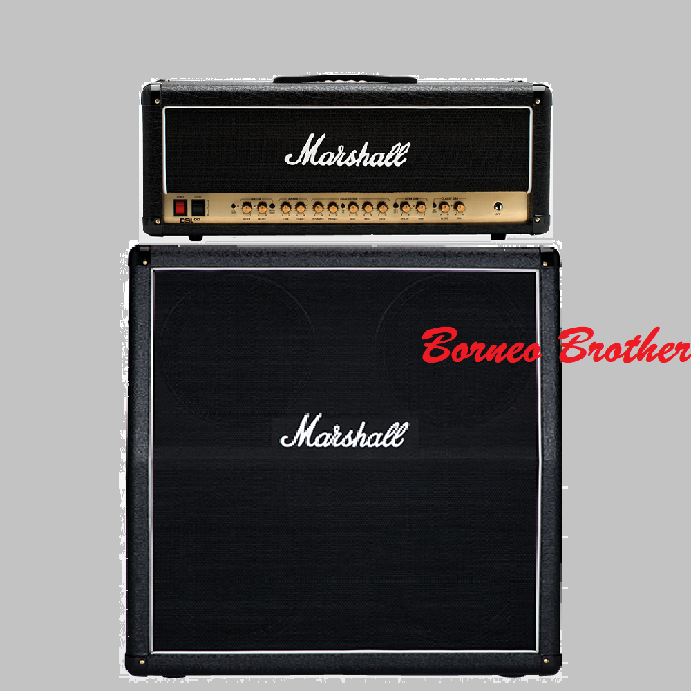 Marshall JCM2000 DSL100HR + MX412AR Original Ampli Gitar Head & Cabinet
