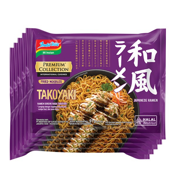 

Indomie Japanese Takoyaki