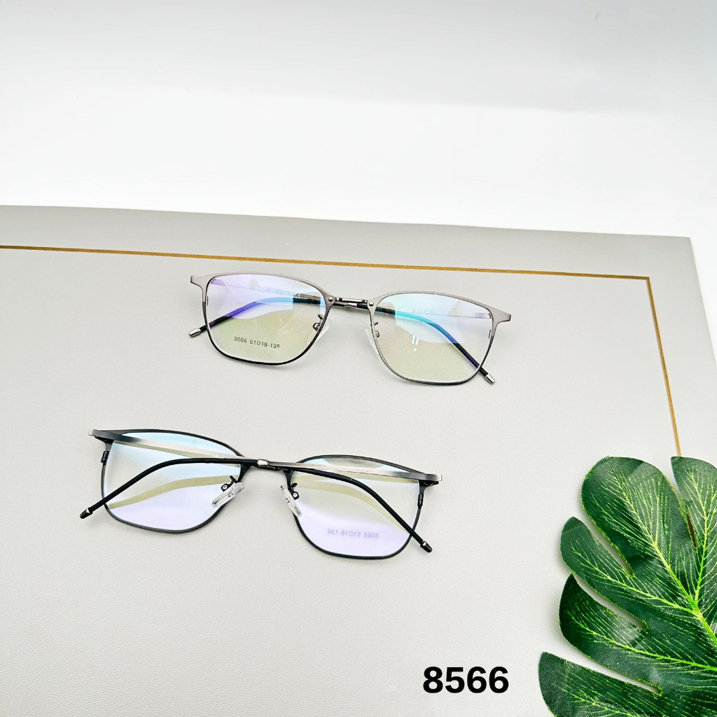KACAMATA FASHION BENING WANITA/PRIA 8566 / FRAME KACAMATA/KACAMATA BENING /KACAMAT FRAME OPTIK/