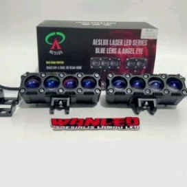 SQL 4MATA AESLUX LENSA BLUE LENS DEMON EYES RED DAN ICE BLUE