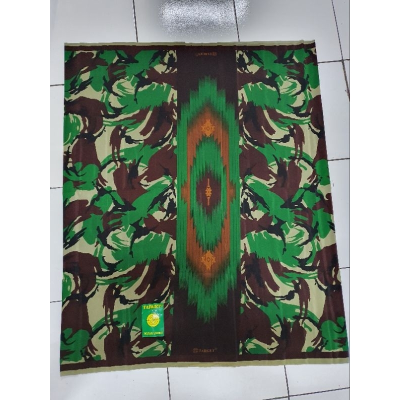 sarung loreng Malvinas | kain sarung Army loreng | sarung sholat |sarung loreng | Sarung TARGET lore