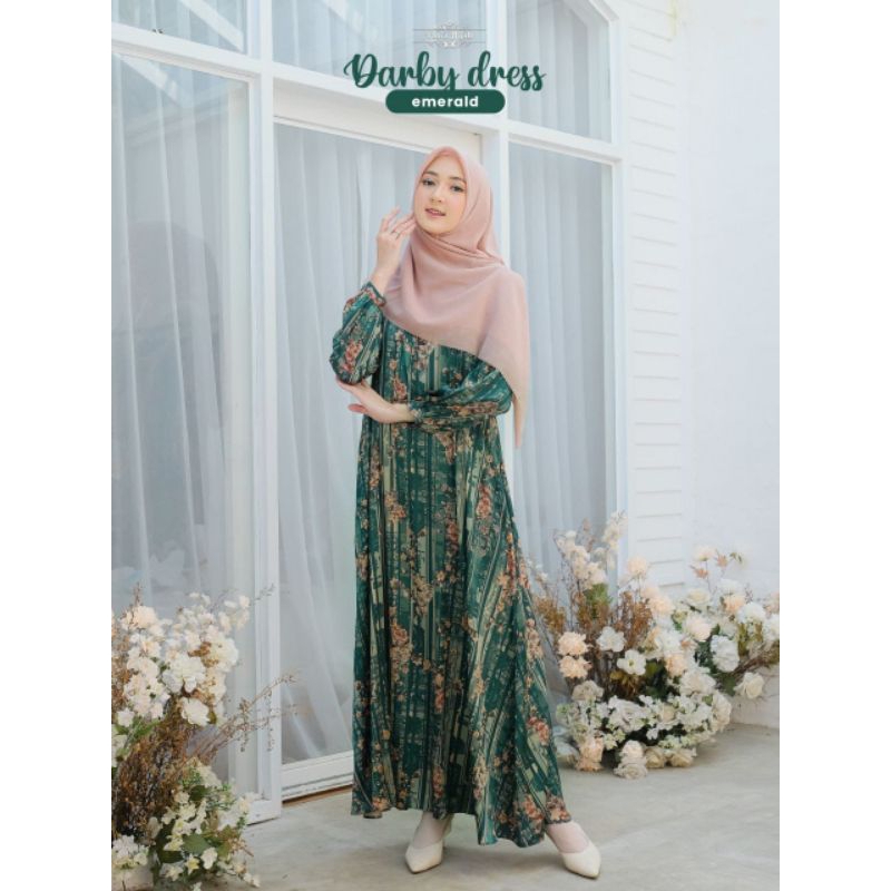 Darby dress/Gamis daily/Darby fania hijab