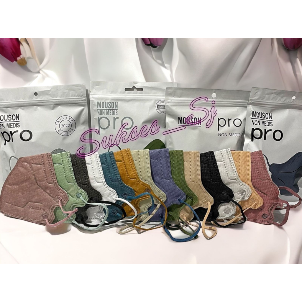 Masker KN95 Mouson isi 10 pcs /Kn95 Mouson/KN95 Original/KN95Mouson warna