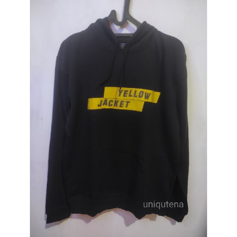 [UI Store] Black Hoodie "Yellow Jacket" Official UI