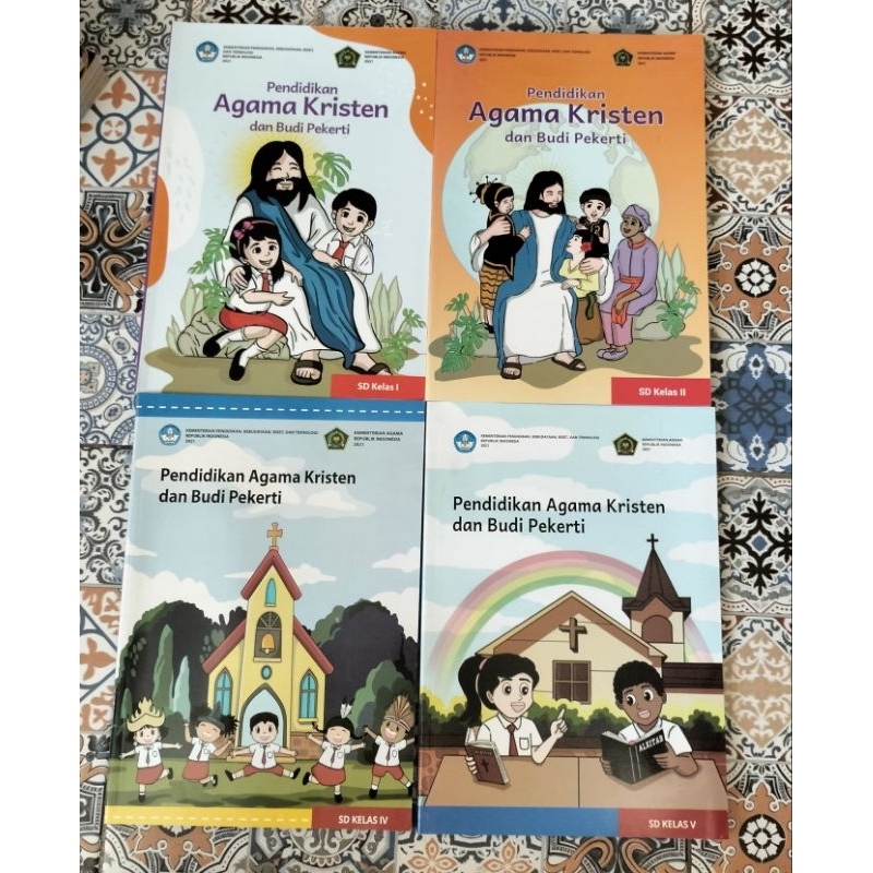 Buku agama Kristen kurikulum merdeka SD