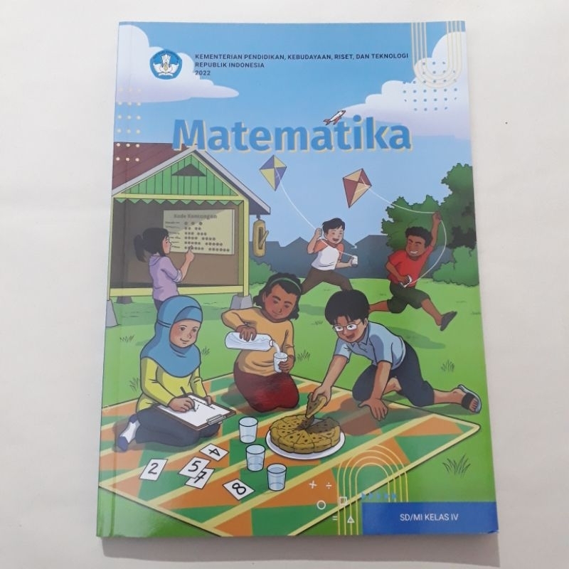 Matematika kelas 4 kurikulum merdeka dikbud 2022, buku pelajaran MTK kelas 4 kurikulum merdeka