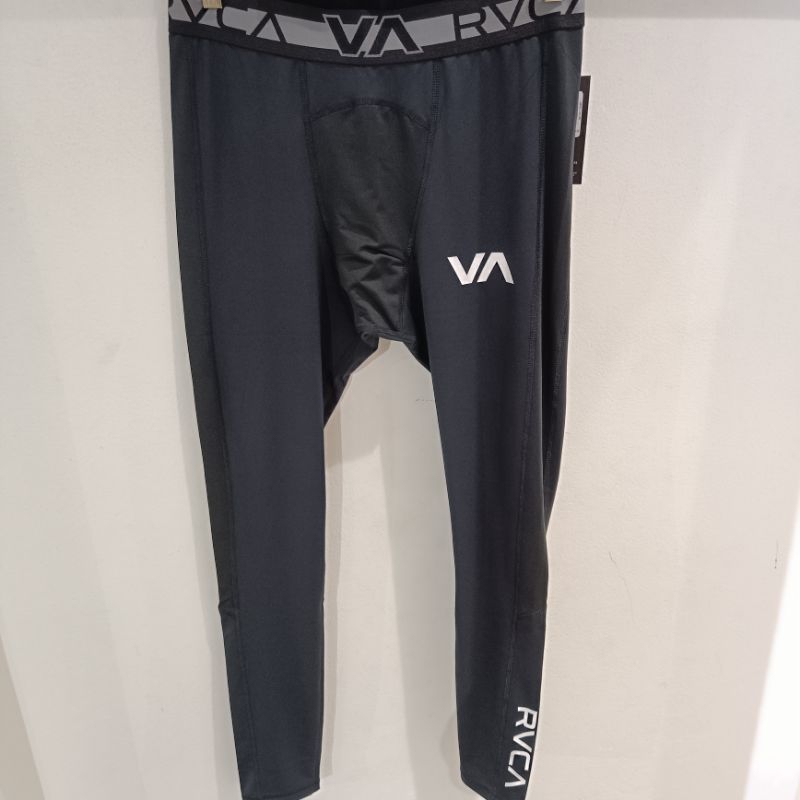 Celana panjang legging pria Rvca compression pants