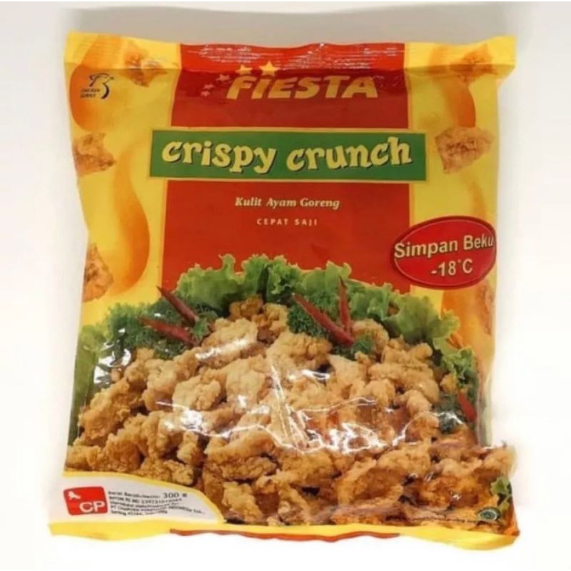 

HALAL Fiesta Chicken Crispy Crunch Kulit Ayam Goreng 350gr