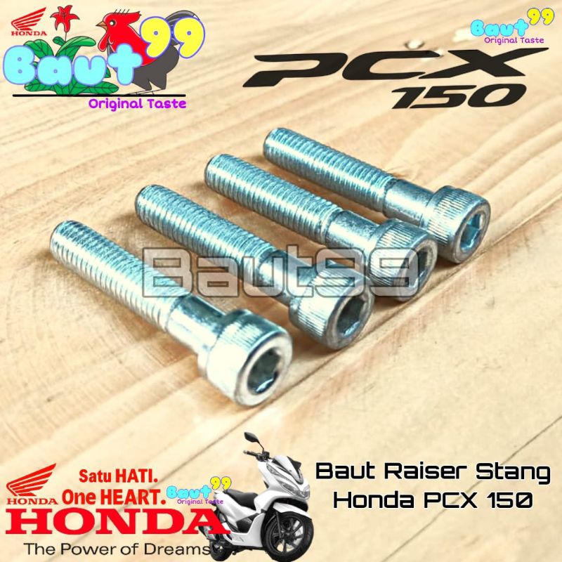 Baut set raiser setang Honda PCX 150