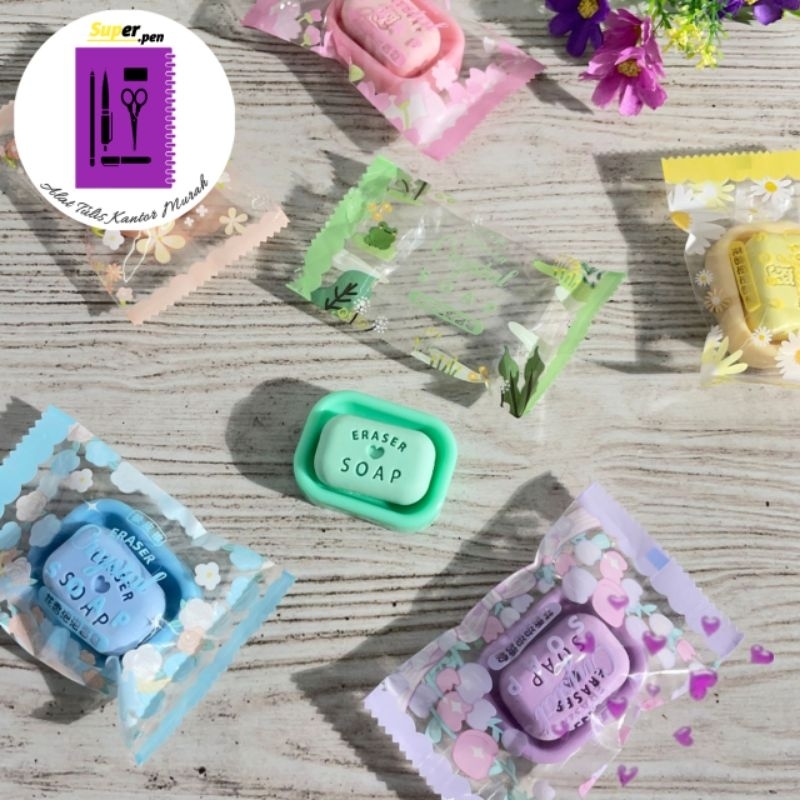 

PENGHAPUS SABUN BATANG XGD-6077 ERASER BENTUK SOAP HAPUSAN CHAIN KARET SETIP STIP MAKANAN KODE UNIK STATIONERY