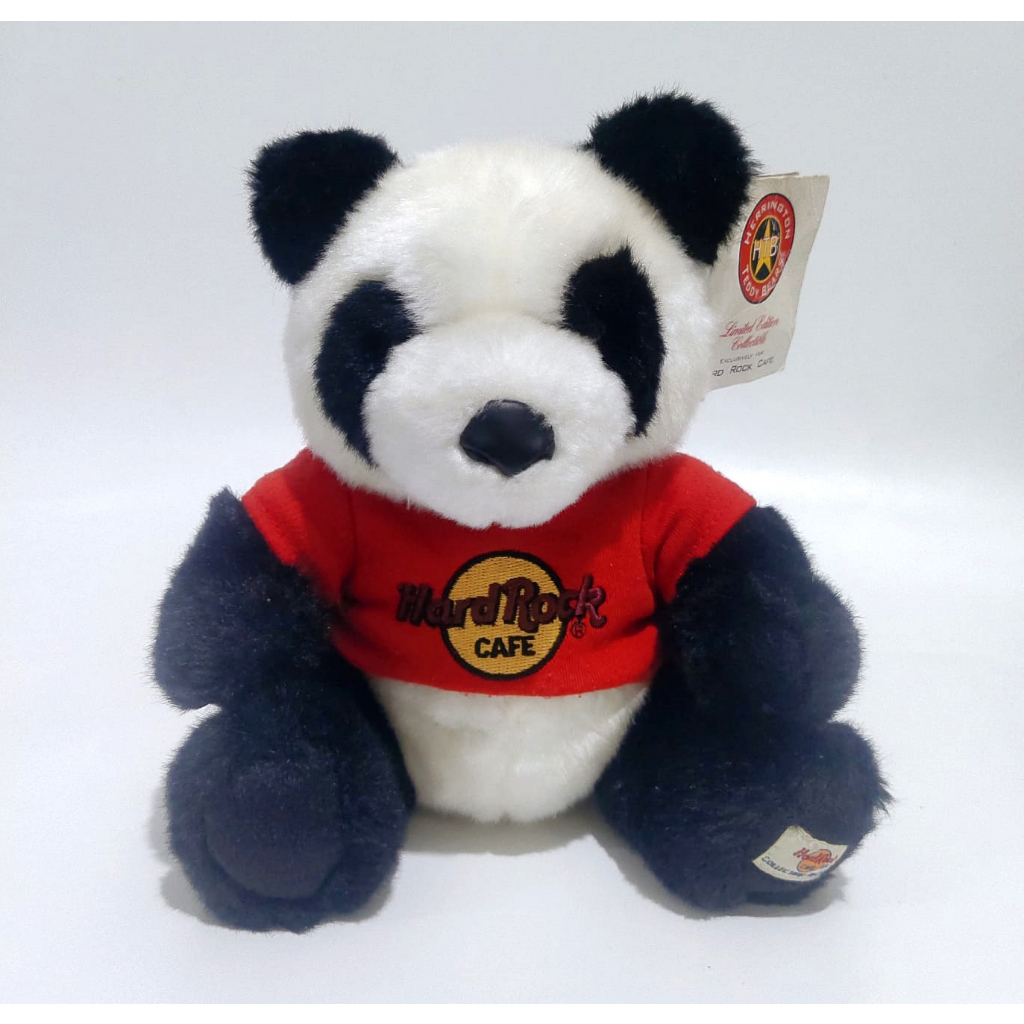 Boneka Hard Rock Cafe Beijing Panda Bear Herrington Teddy Bear 2004