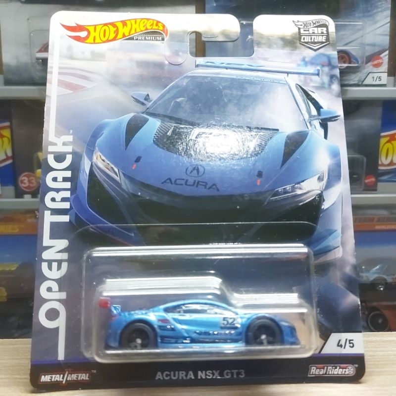 HOT WHEELS ACURA NSX GT3 - OPEN TRACK - PREMIUM