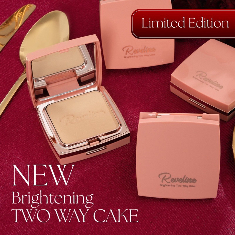REVELINE Brightening Two Way Cake | Bedak TWC