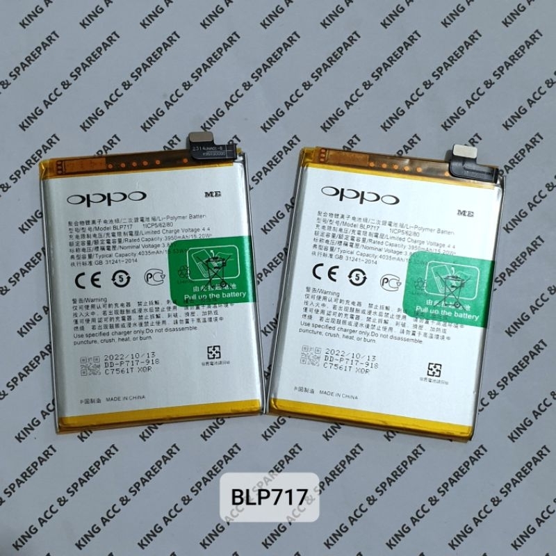 BATERAI BATRE BATERE BATTERY ME OPPO RENO Z BLP717 BLP-717