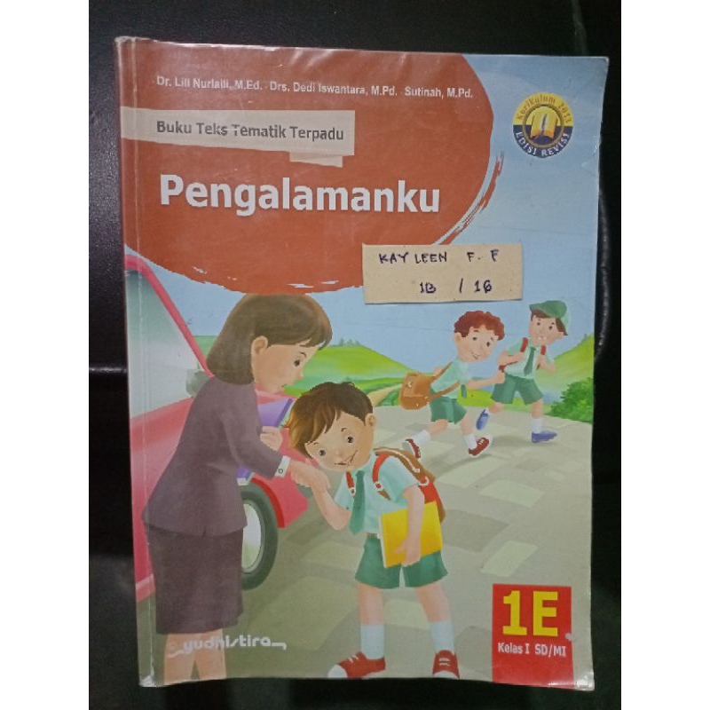 

buku tematik 1E yudhistira kelas 1sd pengalamanku