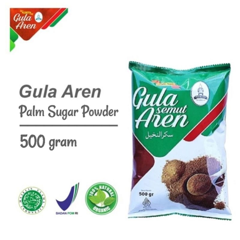 

Gula Aren Bubuk / Sugar Palm Organic 500gr