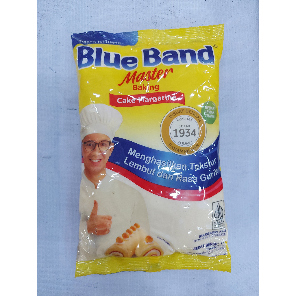 

BLUE BAND MASTER BAKING CAKE MARGARINE KEMASAN 1KG