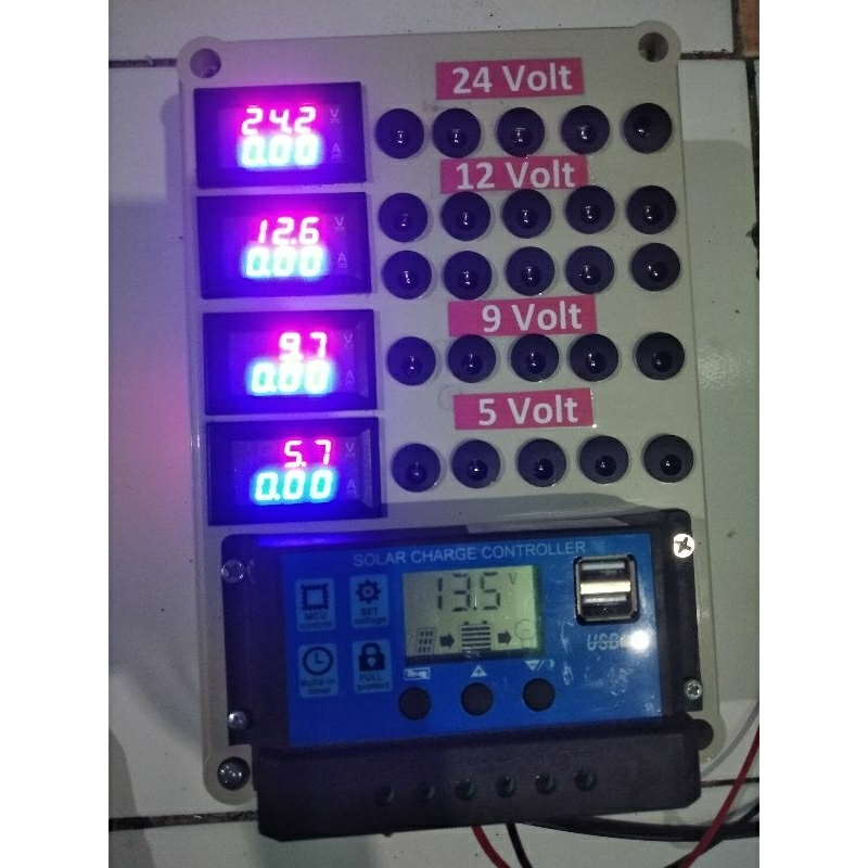 UPS back up DC 4 in 1 24v+12v+9v+5v