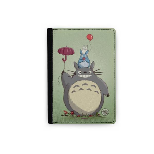Dompet pasport my Neighbor Totoro, studio Ghibli, koleksi anime, souvenir