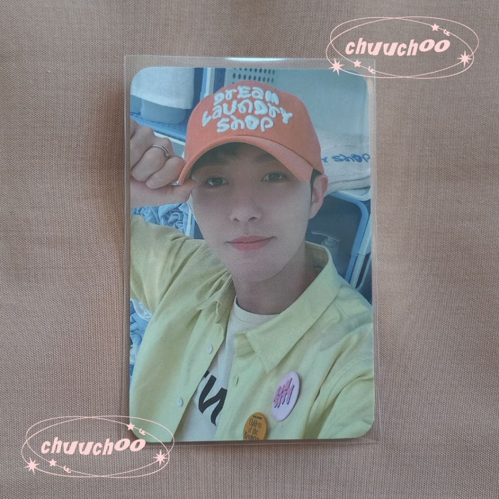 PC Photocard Official Renjun Hat Laundry Renjun Topi Laundry NCT Dream