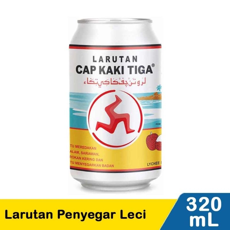 

Kaki Tiga Larutan Penyegar Leci 320Ml