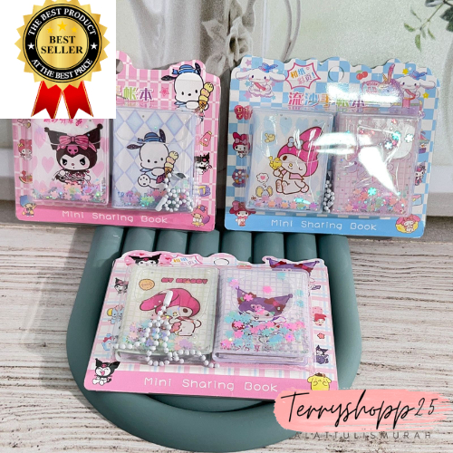 

Buku Mini Sanrio 1 Set isi 2pcs Cute Notebook Kecil Kode XM-8 Murah Bisa Cod