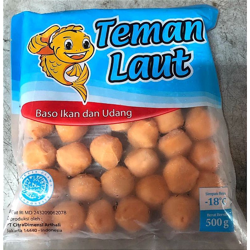 

TEMAN LAUT BAKSO UDANG 500 GRAM